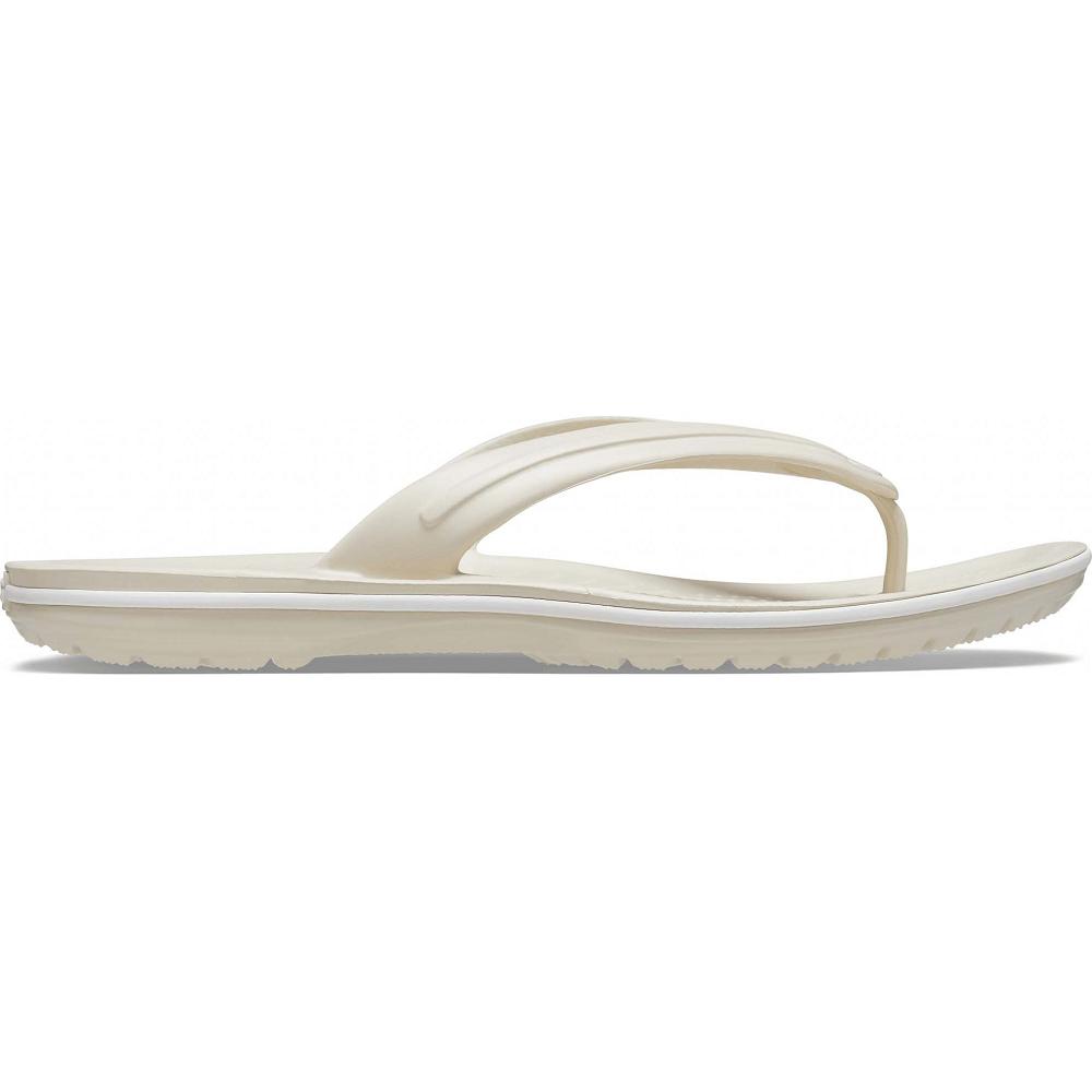 Beige Men's Crocs Crocband™ Flip Flops | NZ 0862RVDW
